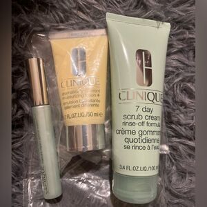 Clinique makeup& lotion